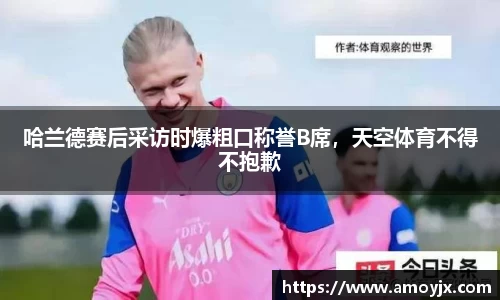 哈兰德赛后采访时爆粗口称誉B席，天空体育不得不抱歉